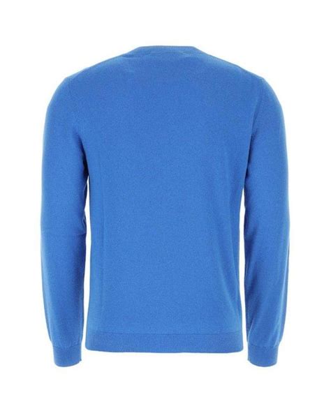 maglia gucci blu lupi|Maglieria Gucci in Blu .